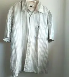 ◯Lyle & Scott ✕半袖シャツ✕ Lサイズ ✕ストライプ◯