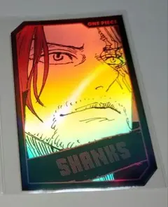 ONE PIECE ホログラムカード シャンクス