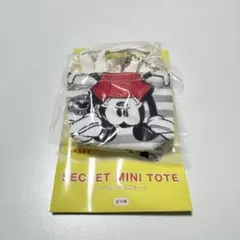 ディズニーストア　シークレットミニトート　ミッキー　ボールチェーン付き