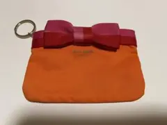 kate spade リボン付きポーチ