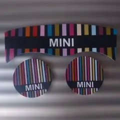 MINIクーパーF60　レザーコースター NEW マルチカラー