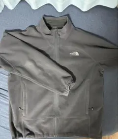 ア*読様 ノースフェイス グレー フリース ジャケット ドローコード