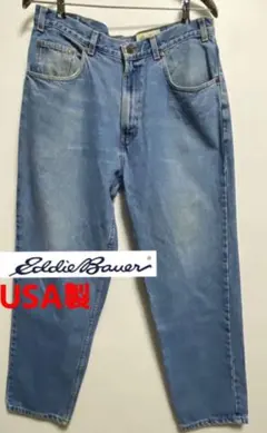 ★ 90s Eddie Bauer デニム ジーンズ w36 USA製 76