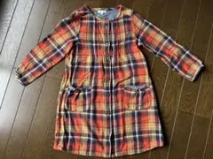 C.  セラフ　Seraph チェック柄ワンピース 120