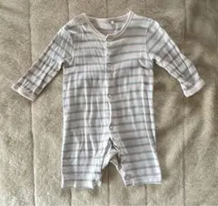 ストライプロンパース 60-70cm