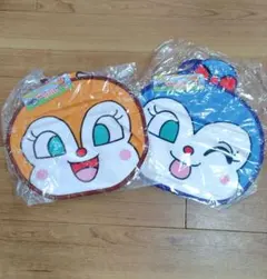 【新品】顔型ループタオル ドキンちゃん コキンちゃん セット 入園準備