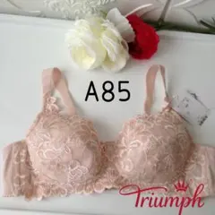 トリンプ　ストーリー　レースノンワイヤーブラジャー　A85 ベージュのサムネイル