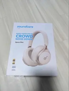 【美品】Anker Soundcore Space One / ホワイト Anker Soundcore Space One, White (A3035G21)