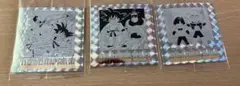 ドラゴンボール　40周年記念　ウエハース シール　第二弾　3枚セット