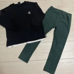 上下セット　長袖ロンT UNIQLO長ズボン　110