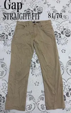 ギャップ　チノパン　ストレートフィット　ベージュ　81/76