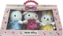 キティ　ミミィ　キャシー　着せ替えドールセット