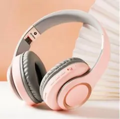 ワイヤレス ヘッドホン ピンク 【値下げ中】