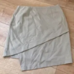 膝上スカート、巻きスカート風