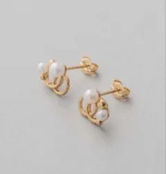 ete パール ピアス バブル
