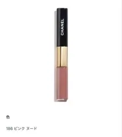 CHANEL ルルージュデュオウルトラトゥニュ186 ピンクヌード リップカラー
