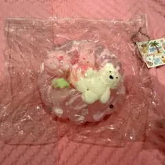 peony スクイーズ　ピンク　くま　ドーナツ
