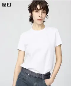UNIQLO U Tシャツ ホワイト 半袖レディース2枚セット