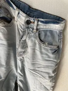 JEANASIS ストレートデニム ライトブルー Sサイズ