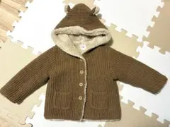 Baby GAP ファーアウター ブラウン 12-18months 80cm