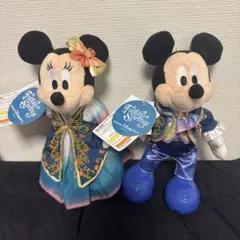 タグ付き ディズニーシー ぬいぐるみバッジ ミニー デイジー 