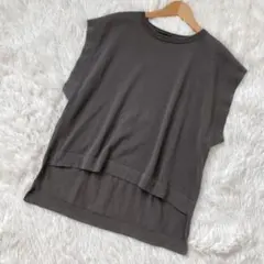 mizuiro ind ミズイロインド 半袖ニット サマーニット