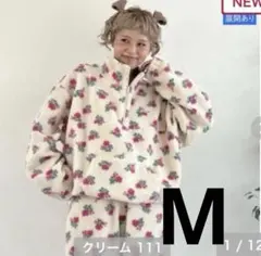 しまむら ayano ボアZIP 花柄ボアハーフジップ 完売品 Lサイズ - メルカリ