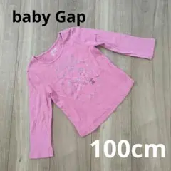 苺柄　ロンT　100cm baby Gap カットソー　ピンク