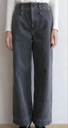シールームリン　Color wash コーデュロイトラウザーパンツ