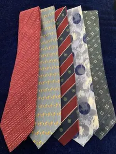ネクタイ5本セット Dior、サンローラン、西陣織など