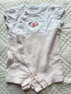 【美品】familiar ロンパース 70 パイル