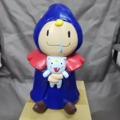 データイースト　マジカルドロップ　ゲームキャラクター　フール　ソフビ貯金箱