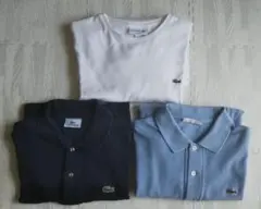 オ*ヴ様 LACOSTE ポロシャツ ロンT 3点セット