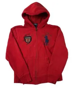 ラルフローレン ジップパーカー ビッグポニー　Polo Ralph Lauren
