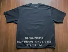 DAIWA PIER39 TECH DRAWSTRING S/S TEE 黒