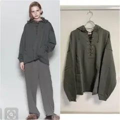 roku 6 レースアップフーディー　新品タグ付き BEAUTY&YOUTH UNITED ARROWS - roku 6 レースアップフーディー 新品