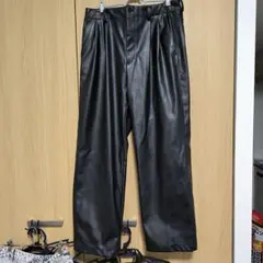 08circus　syntheticレザーパンツ