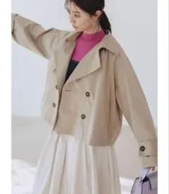 N.Natural beauty basic トレンチコート　ベージュ　Mサイズ