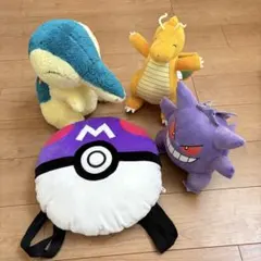 ポケモン　ぬいぐるみ　まとめ売り 4点