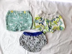 かぼちゃパンツ　3点セット