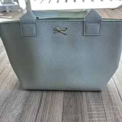 メナードライトグリーン トートバッグ