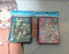 ブラッキー、ニンフィア コレクションファイル 未使用 - メルカリ