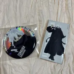 ヒロアカ ベースヤードトーキョー 死柄木弔 ビック缶バッジ 特典カード