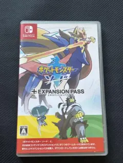美中古 ポケットモンスター ソード + EXPANSION PASS Pokemon Sword + Expansion Pass (Nintendo Switch) BRAND NEW