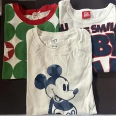 キッズ　半袖Tシャツ　ユニクロ　ベビードール　FIND  FAVOR  130