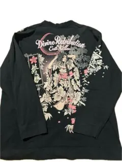 人気！絡繰魂(カラクリダマシイ)抜刀娘デザイン BIGシルエット ロングTシャツのサムネイル