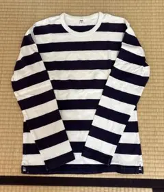 ボーダー 長袖カットソー