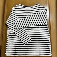 ストライプデザイン Tシャツ 長袖 半袖