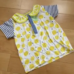 ベイビーチアー レモン柄 Tシャツ 100cmのサムネイル