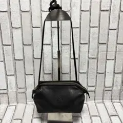 美品 CLEDRAN タンテ パース ショルダーバッグ ブラック カウレザー